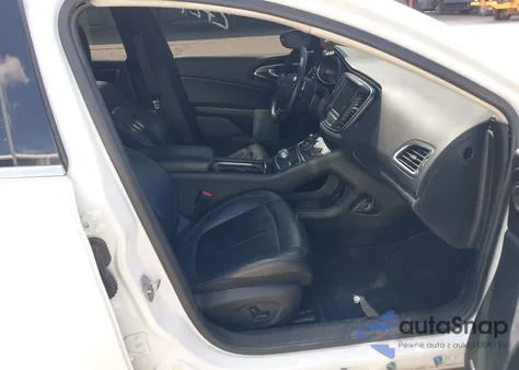 2016 Chrysler 200 C из США, поврежденный, VIN 1C3CCCCG3GN185256